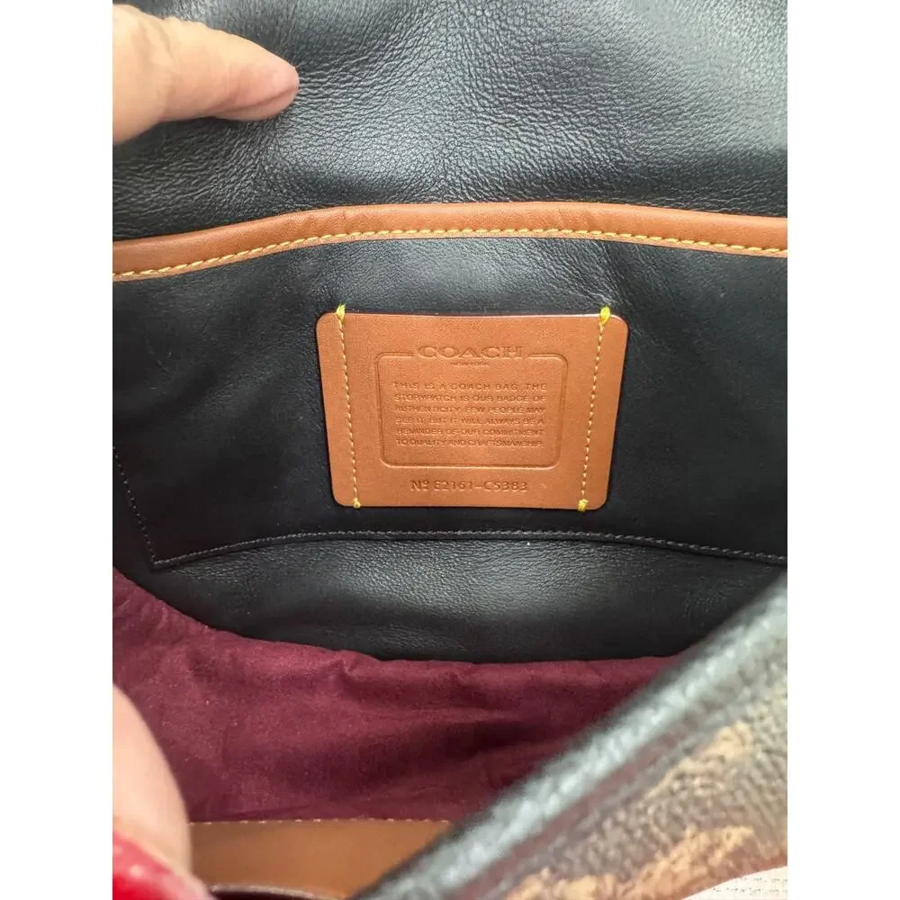 Coach printed coated